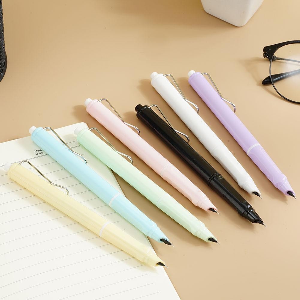 

Fountain Pen Press Type Ink Pen Nib Converter Push Retractable Pen Action Fountain Writing Pens Automatic Stationery