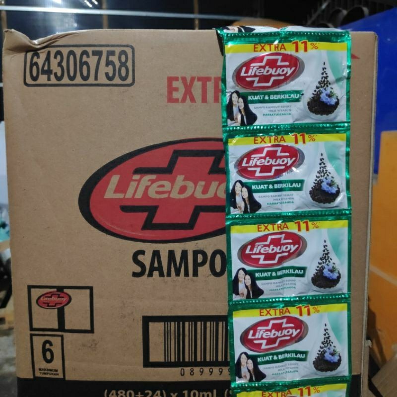 

1 DUS SHAMPO LIFEBUOY sacet isi 40 renteng