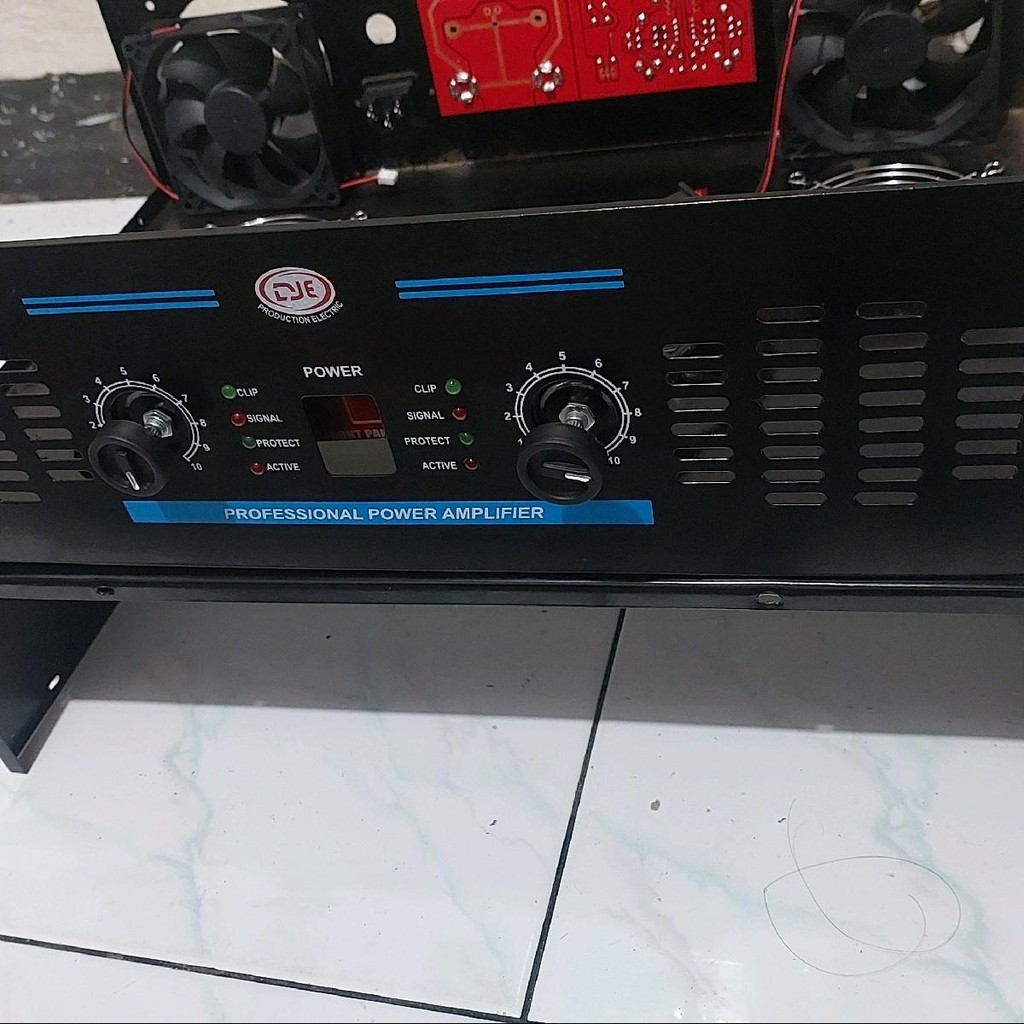 Paket Power 2 Channel Acesoris Amplifier Mixer untuk Audio Terbaik