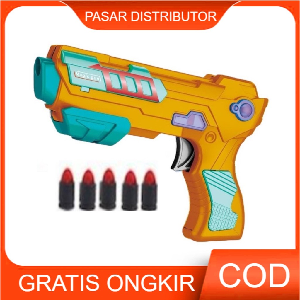 Mainan Anak MULTI - FUNCTION SHOOTING GUN 8201 Mainan Tembakan Anak Shooting Gun