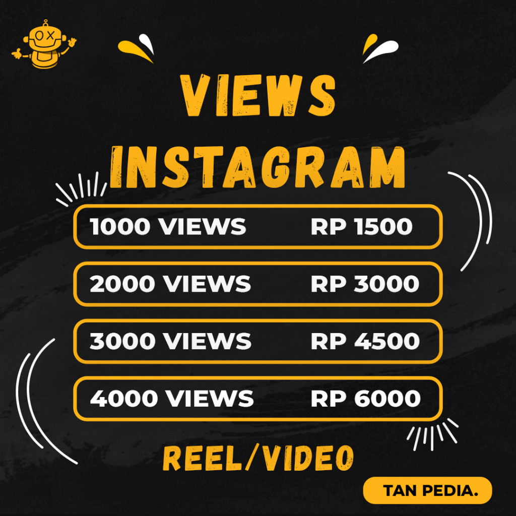 Views Reels InstagramPermanen Bergaransi