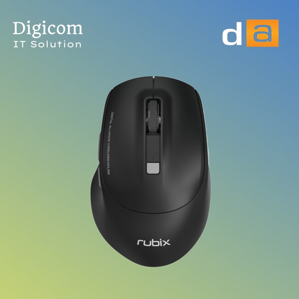 MOUSE RUBIX M102 WIRELESS BLACK