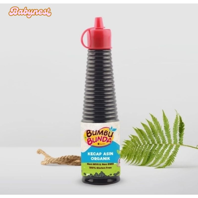 

Bumbu Bunda by Elia Kecap Asin Organik MPASI 135 ml Non MSG