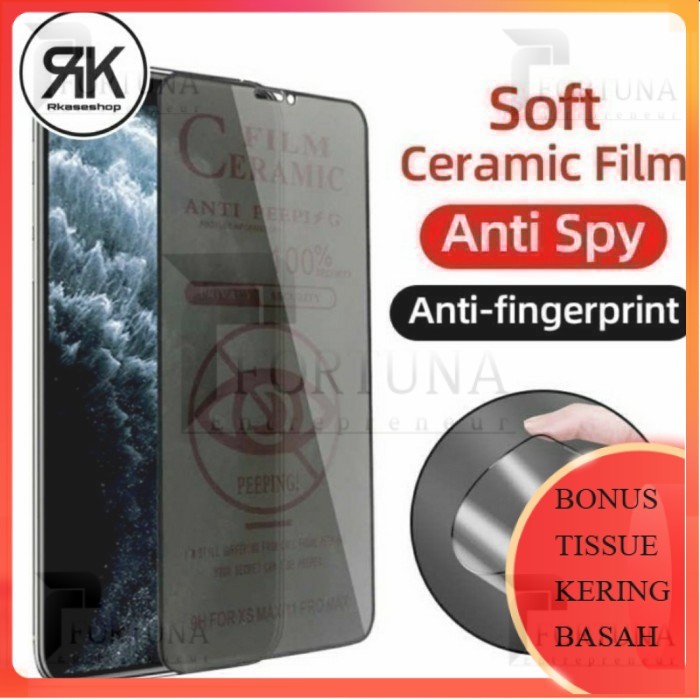 [ FORTUNA ] TG CERAMIC SPY MATTE ANTI GLARE XIAOMI REDMI 5 REDMI 5A REDMI 4X