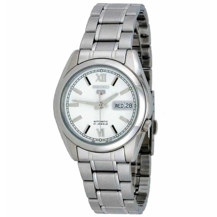 Seiko 5 SNKL51K1 SNKL51 Full Silver