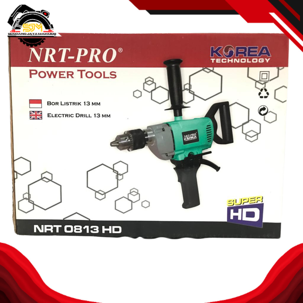 BOR LISTRIK / BOR DRILL / ELECTRIC DRILL 13 MM 0813 NRT-PRO