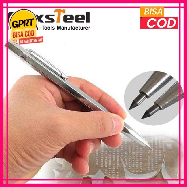 

⭐️GPRT⭐️ Flexsteel Pena Ukir Metal Scriber Tungsten Carbide Tip