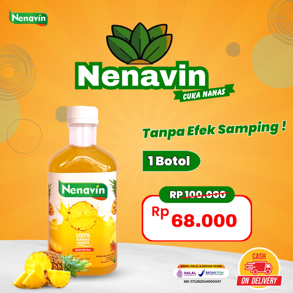 

Nenavin Cuka Nanas Asli Bantu Permasalahan Diabetes Halal BPOM