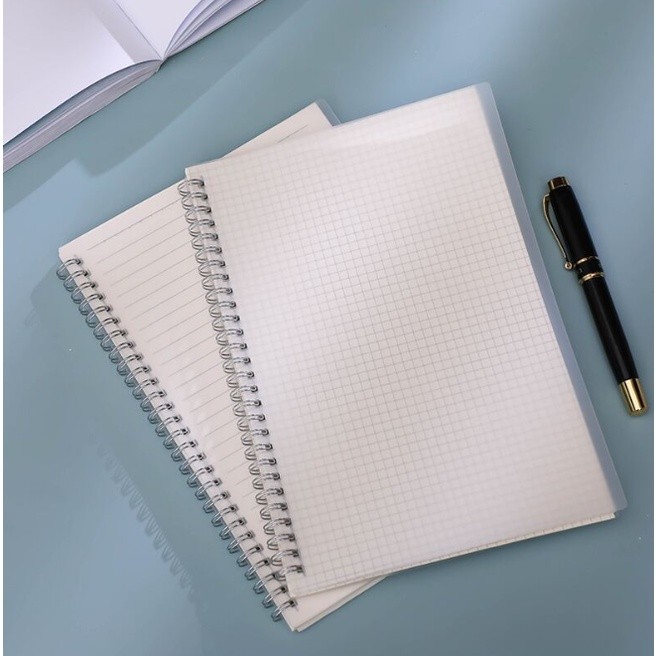 

Zumoo Notebook Transparan CLEAR A6 Spiral book