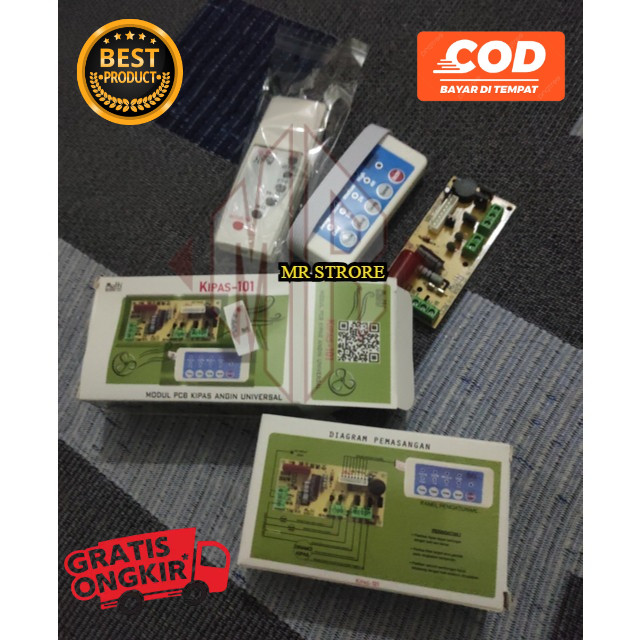 (PROMO) Remote Pcb kipas angin - modul pcb remote kipas angin universal berkualitas