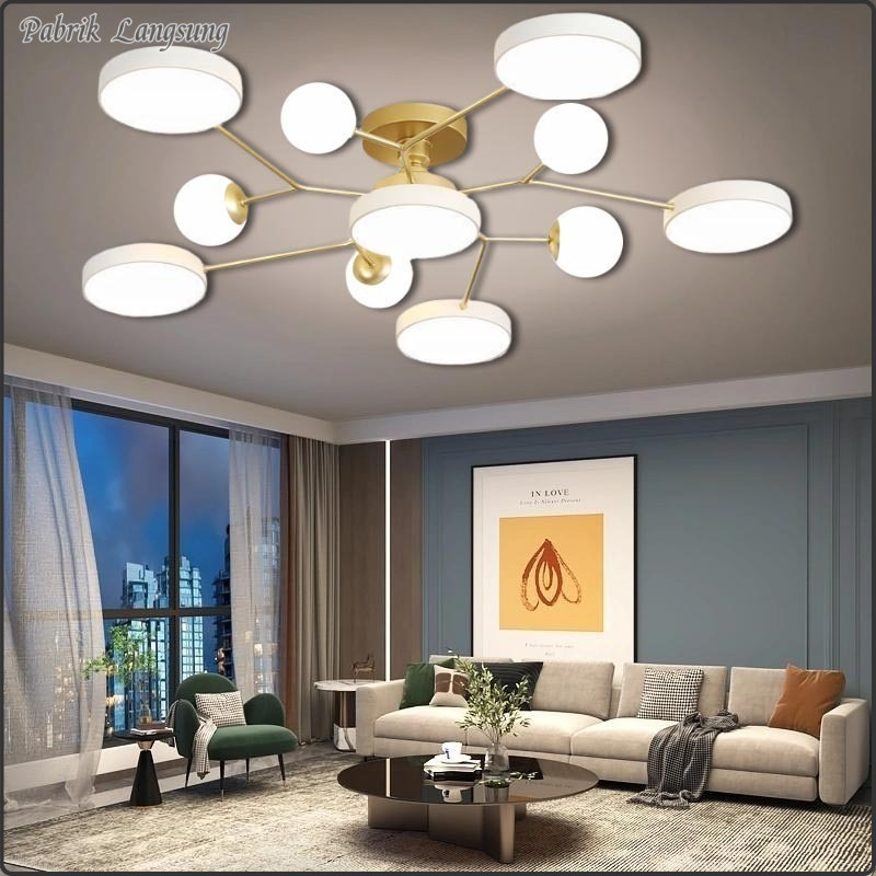 Lampu Plafon Ruang Tamu Minimalis Lampu Plafon Dekoratif Lampu Ruang Tamu Kamar Tidur Lampu Plafon L