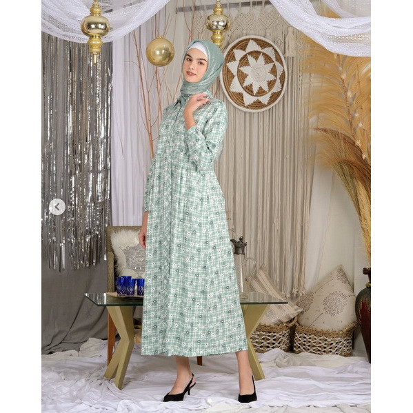 PARXETSHOP  MATAHARI - NOVEL MICE GAMIS DRESS WITH TAG