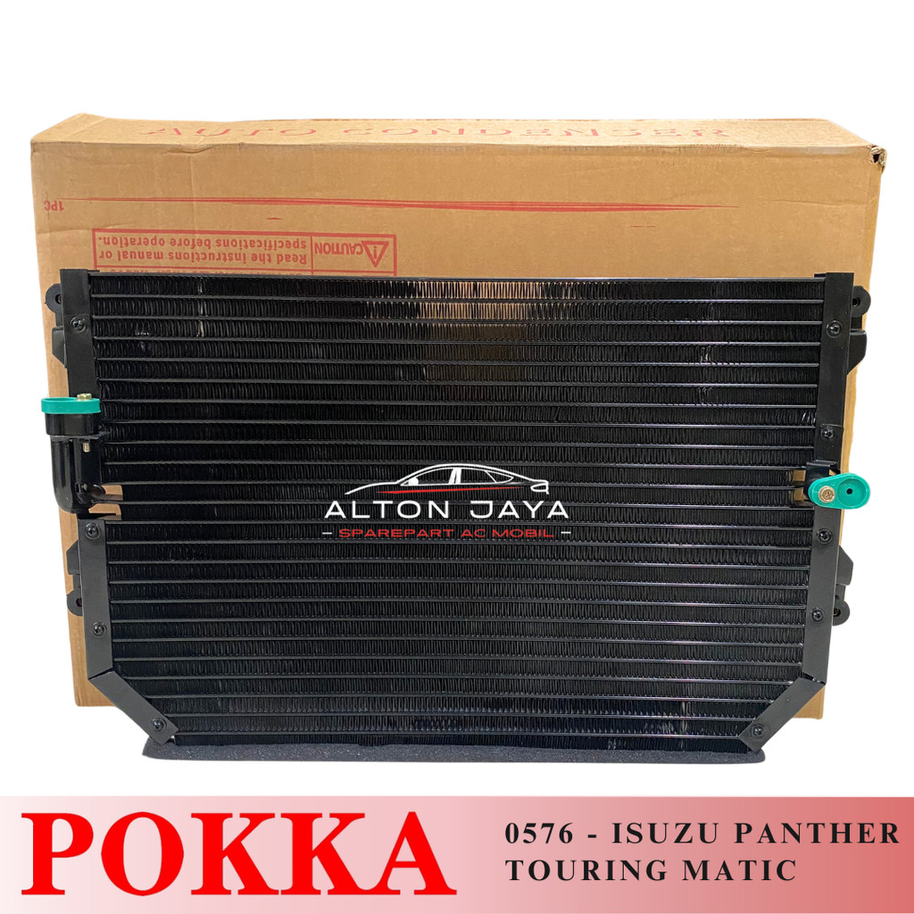 KONDENSOR CONDENSOR AC MOBIL ISUZU PANTHER TOURING MATIC HI GRADE PANTHER KAPSUL POKKA 0576