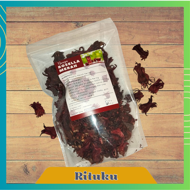 

Bunga Rosella Merah Kering 100gr – Teh Herbal Alami Kaya Antioksidan