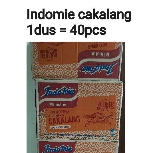 

Indomie cakalang goreng kuah khas manado sulawesi utara 1 dus
