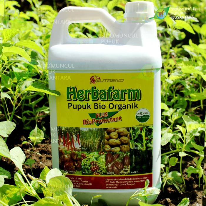 Pupuk Organik Cair Herbafarm 5 Liter [terlaris]
