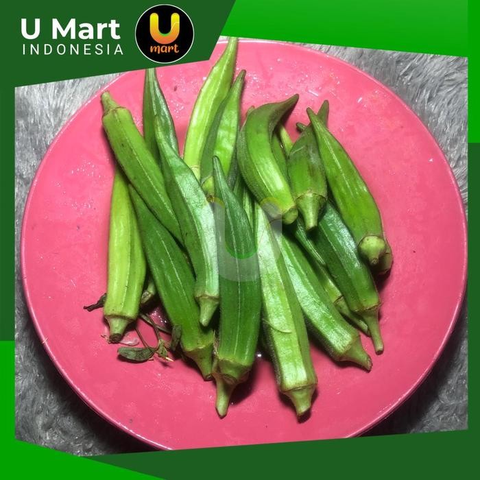 

U Mart - Sayur Okra Hijau Segar 250 gram