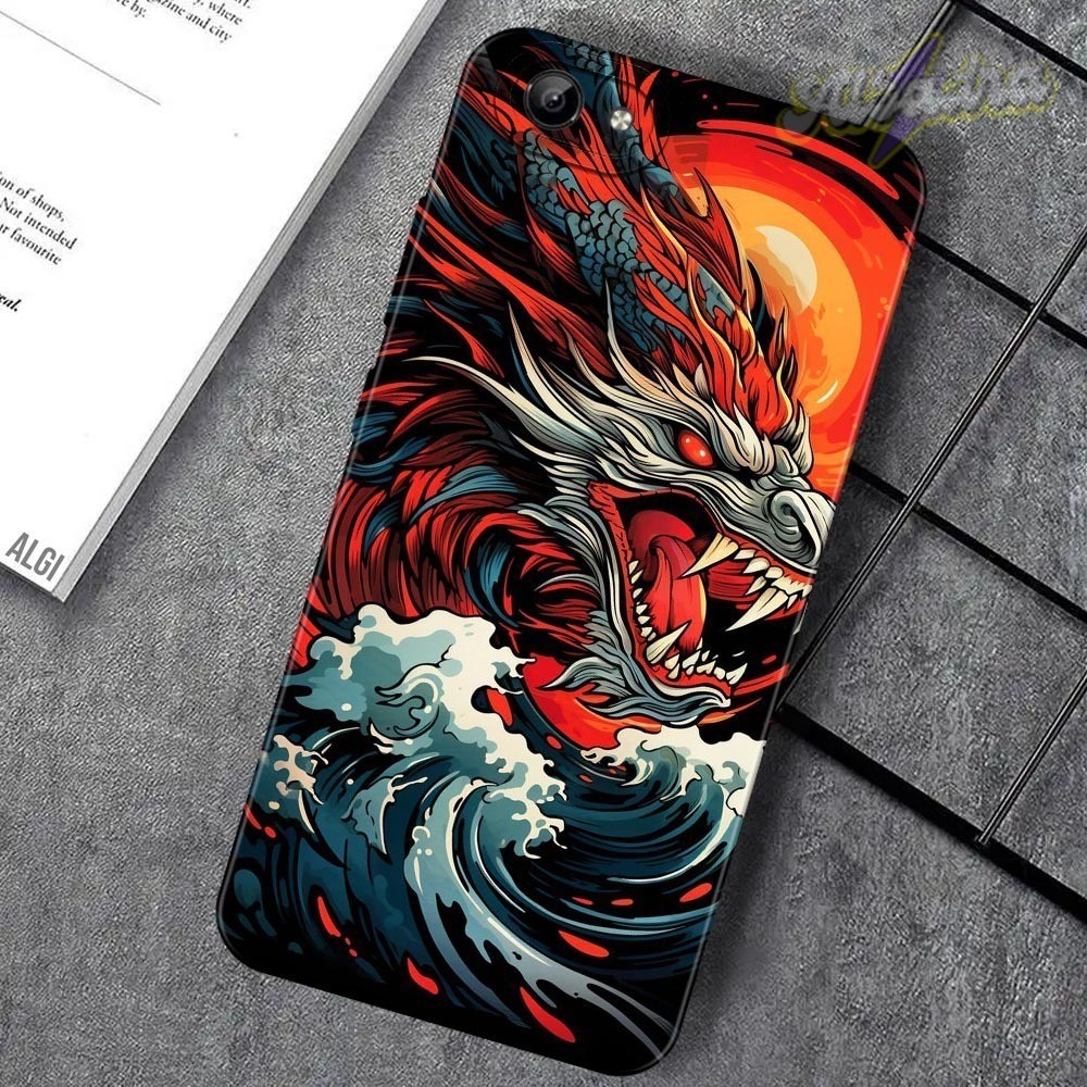 Soft Case Vivo Y71 Fashion Dragon Naga Softcase Pro Camera TPU Silikon Terbaru