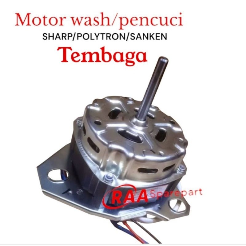 Dinamo/mesin pencuci ( WASH ) Mesin Cuci dengan merk SHARP/POLYTRON/SANKEN