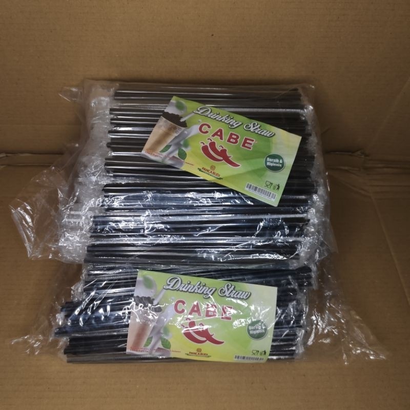 

sedotan cabe 6 mm steril isi 250 dan 500 pcs