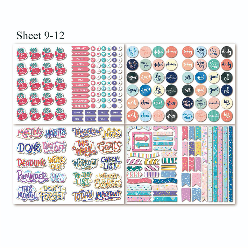 

Wedding Wedding Romantic Handmade Ledger Stickers Children Play House Toys Stickers Commemorative Book DIY Decorative Stickers
