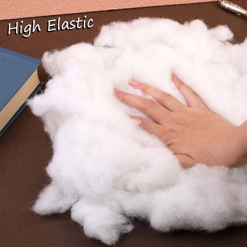 

100/200g/7.05oz Polyester Fiber Fill, Stuffing Pillow Filling Stuffing Cushion Filling,Stuffing for Stuffed Animals/DIY Crafts