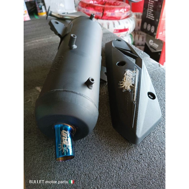 rev kou pipe exhust click mio beat mio carb adv NMAX V2/AEROX V2 SUN RACING EXHAUST PIPE TAIWAN(NOT 