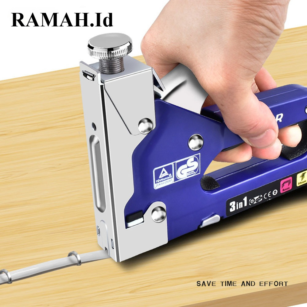 

Tembak Staple Gun Machine 3in1 Multi Purpose Nailing Tools - R2010