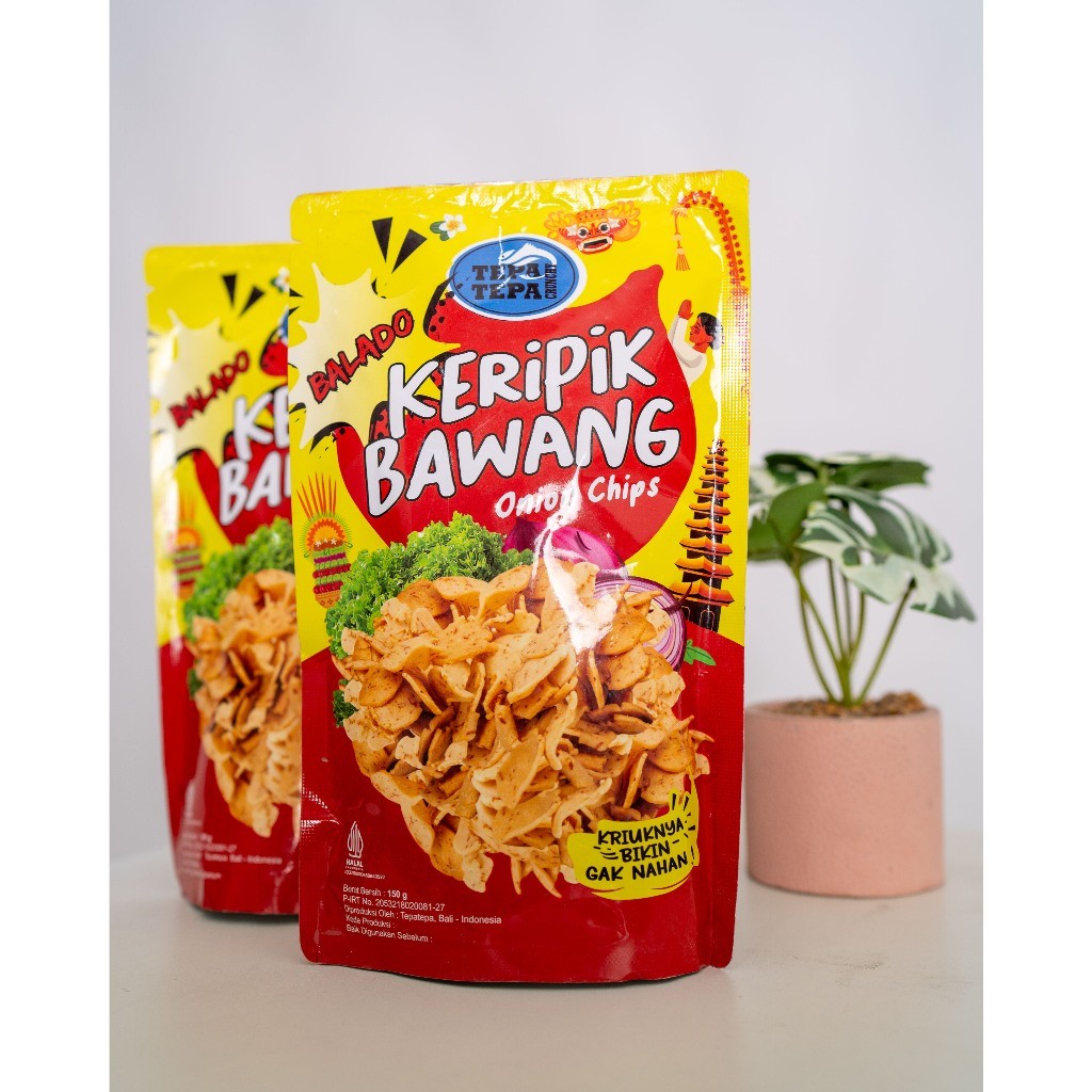 New THE KERANJANG BALI - KRIPIK BAWANG BALADOPremium
