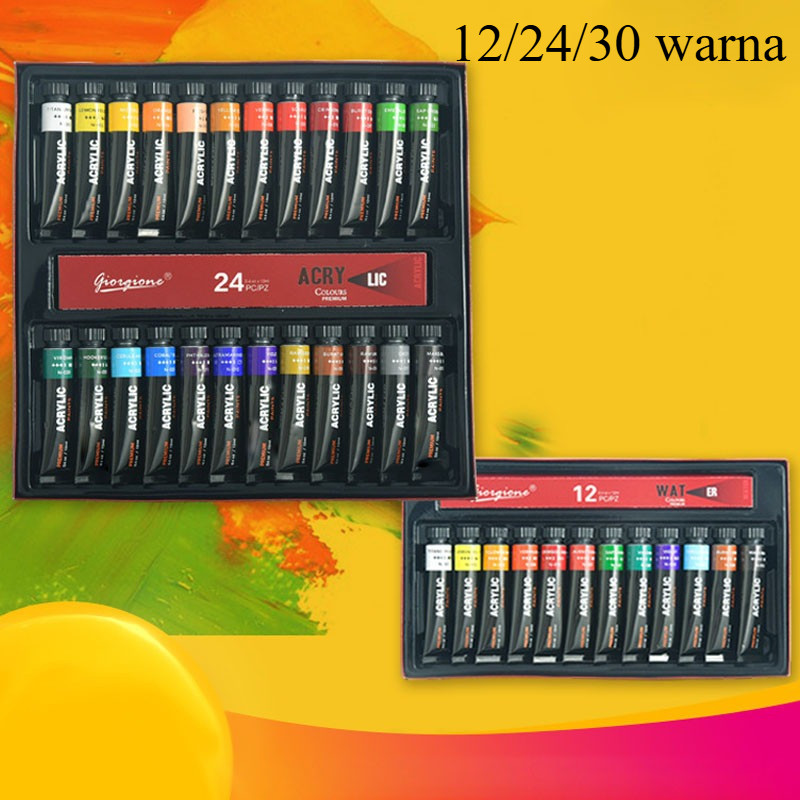 

Giorgione Cat Akrilik Acrylic Paint Color 12ML cat untuk sketsa dan graffiti