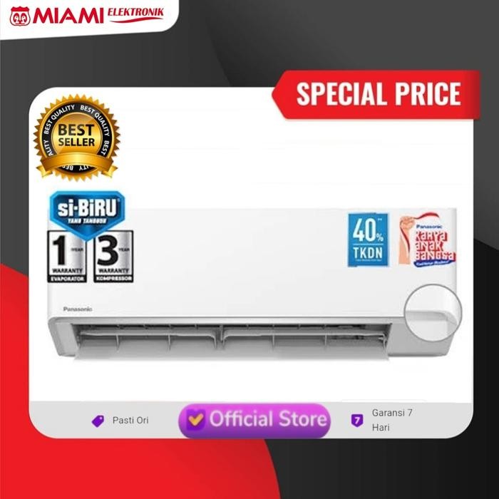 AC Panasonic CS-CU LN5AKJ / AC Panasonic 1/2pk Si Biru CS CU LN 5AKJ / AC Panasonic Si Biru / AC 1/2