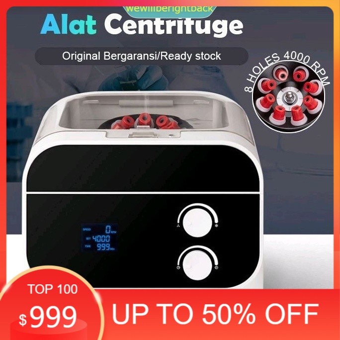 sale centrifuge 8 hole alat prp centrifuge 8 holes 4000rpm 8 lubang centrifuge alat prp A