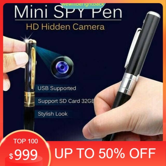 Pena perekam Suara + kamera spycam voice recorder pen sound recording spy cam  voice recording A