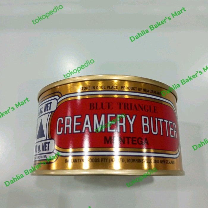 

[New]Promo Blue Triangle Mentega Segitiga Creamery Butter 340 Gram