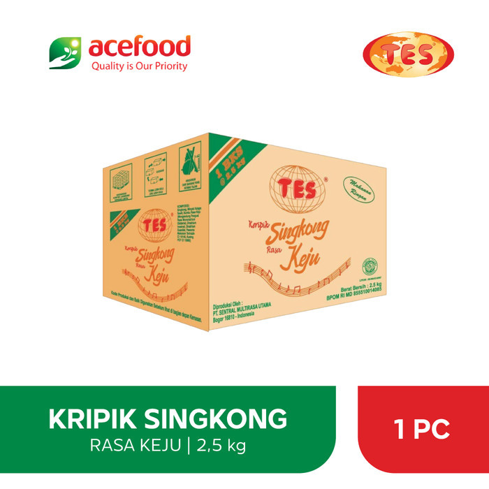 

[BEST] TES Keripik Singkong (2.5 kg) Rasa Keju