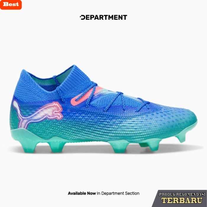 rekomendasi sepatu bola untuk kaki lebar Sepatu Bola Pria PUMA FUTURE 7 ULTIMATE BLUE FG/AG 10791601