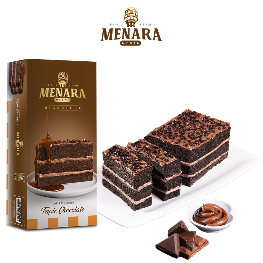 

Lapis Stim Menara Signature Triple Chocolate - Reguler Pack (550 gr)