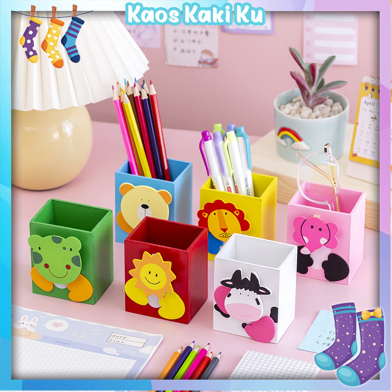 

Tempat Pensil Dan Pulpen Karakter Serbaguna Desktop Multifungsi Pen Holder 926