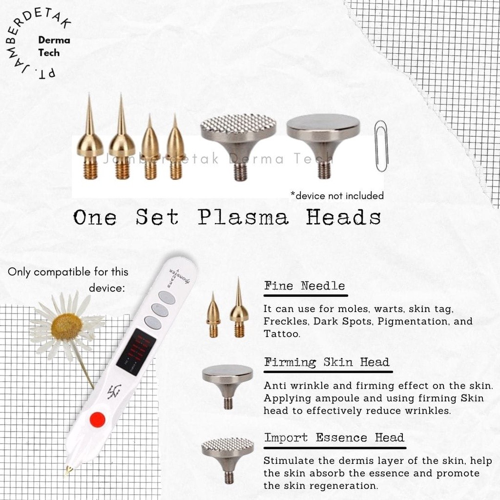 Pen Needles 1 Set Beauty Monster Fibroblast Plasma Pen Spot Mole Tattoo Removal