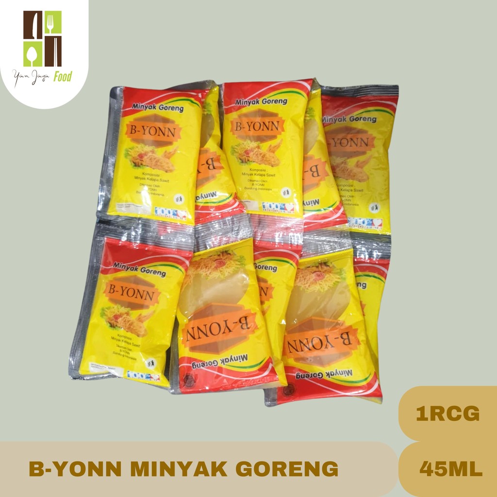 

B-yonn Minyak Goreng / Minyak Goreng Sawit 1rcg 10pc 45ml