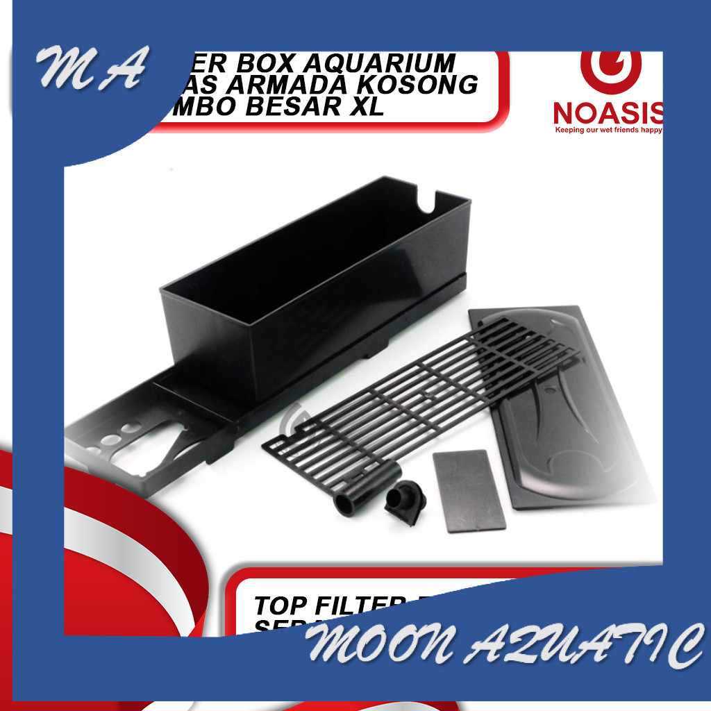 TOP FILTER BOX AQUARIUM FILTER ATAS ARMADA KOSONG JUMBO BESAR XL