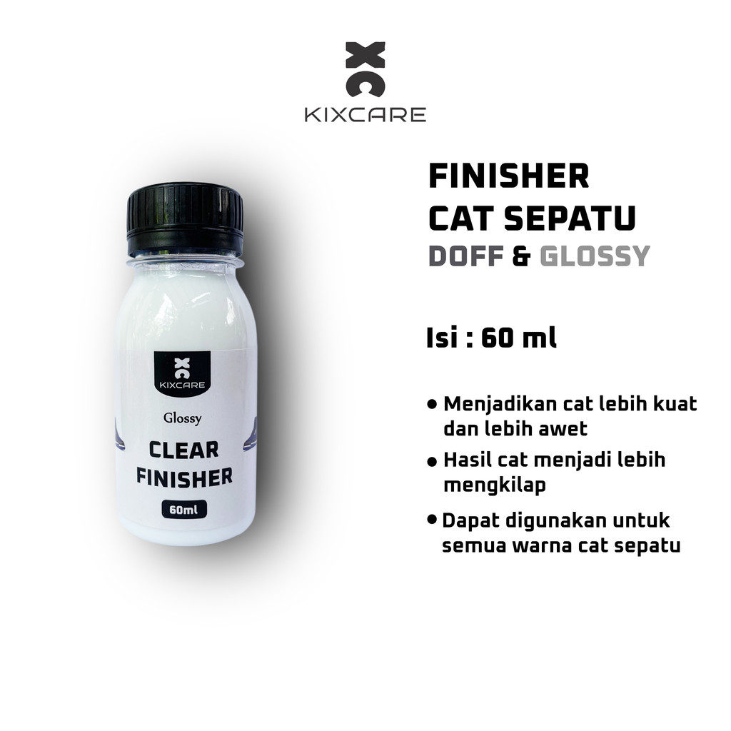Kixcare Shoes - Finisher Cat Sepatu Waterbased Doff dan Glossy
