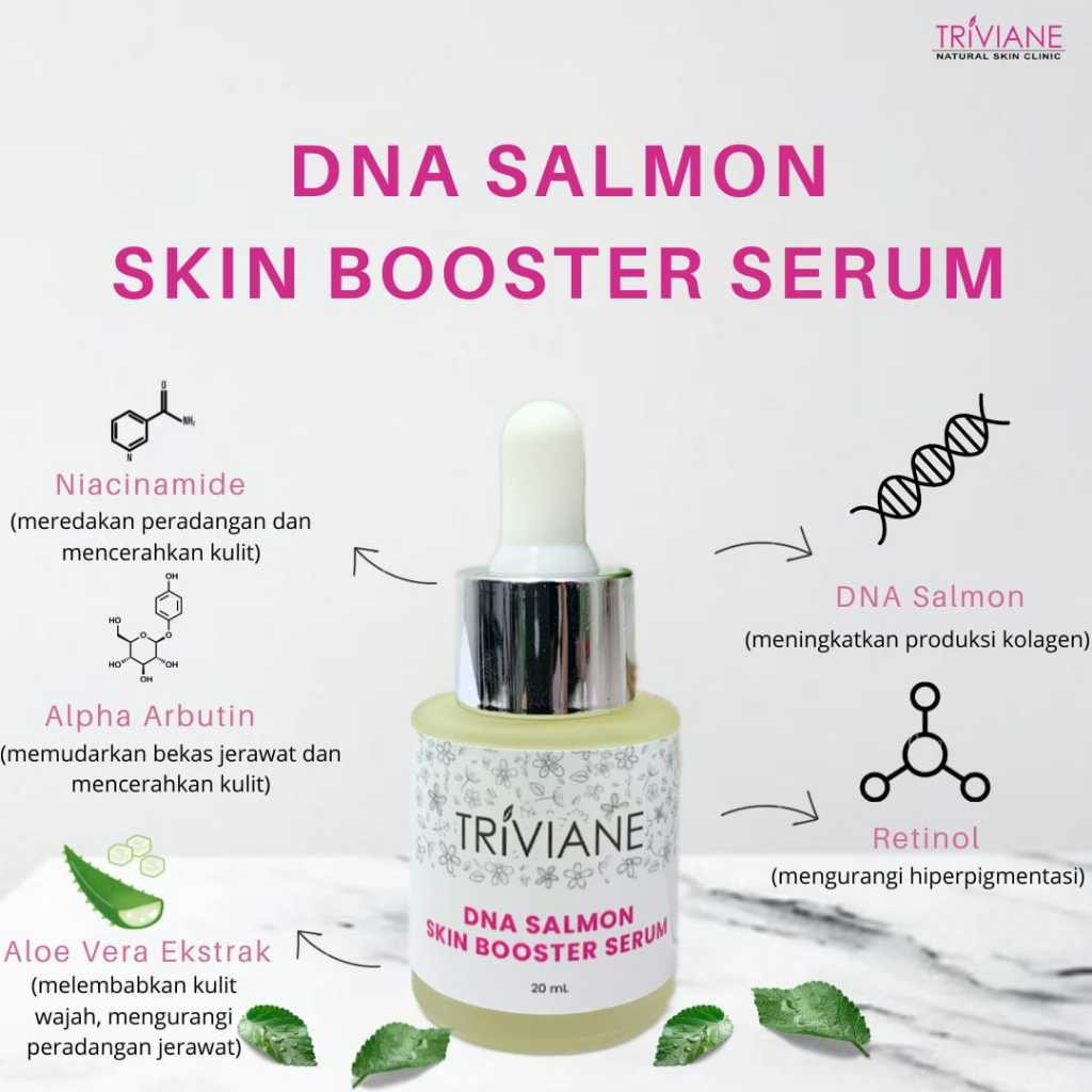 Triviane DNA Salmon Skin Booster Serum by Triviane Natural Skin Clinic