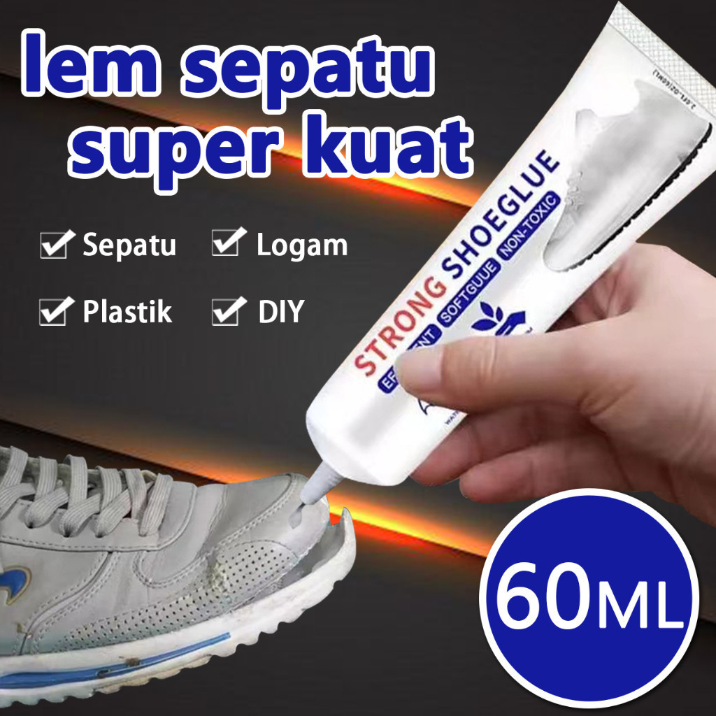 KKL Lem sepatu super kuat original anti air lem buat sendal paling kuat shoe glue lekat perbaikan se