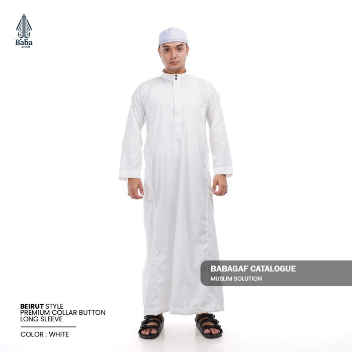 Gamis Wanita Keren Murah Bahan Bagus /Gamis Beirut Premium | Jubah Pria Dewasa | Gamis Beirut Babaga