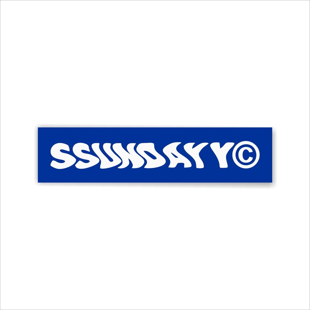 

STIKER SUNDAY SUNDAY STICKER BRAND STIKER DECAL STRIPING MOTOR STIKER KOPER BOTOL SATUAN