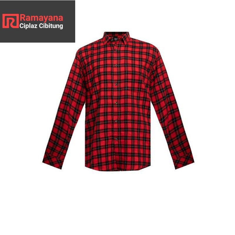 M231 Kemeja Flanel Lengan Panjang