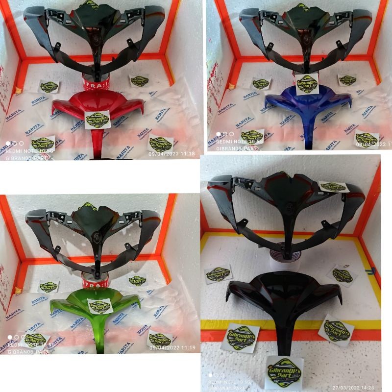 COVER BATOK DEPAN SET VISOR JUPITER Z 2010 ROBOT TOTOK BATOK JUPITER ROBOT SET VISOR ALL WARNA