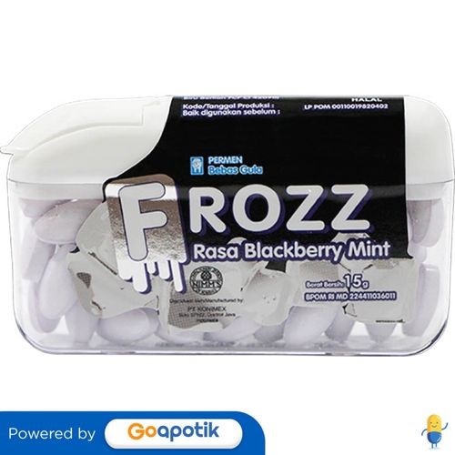 

Frozz Blackberry Mint Pot 15 Gram