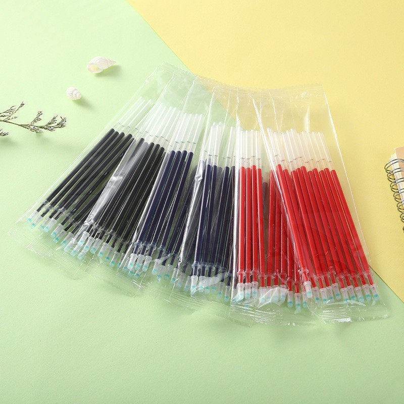 

20PCSIsi Pulpen/REFILL TINTA GEL ISI ULANG TINTA PULPEN PENA GEL REFILL0.5MM— Hibio Present